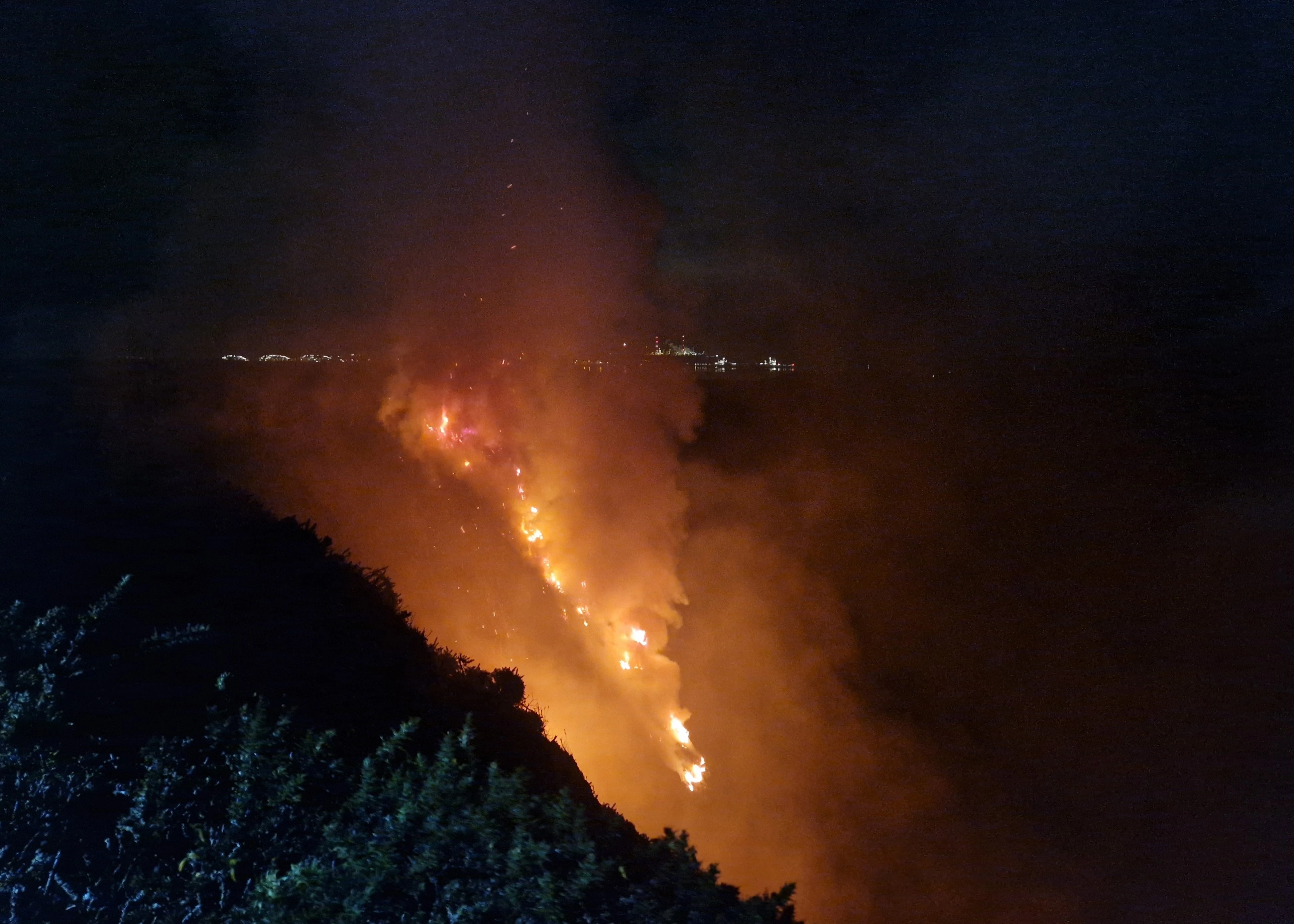 Haverfordwest Grass Fire 01