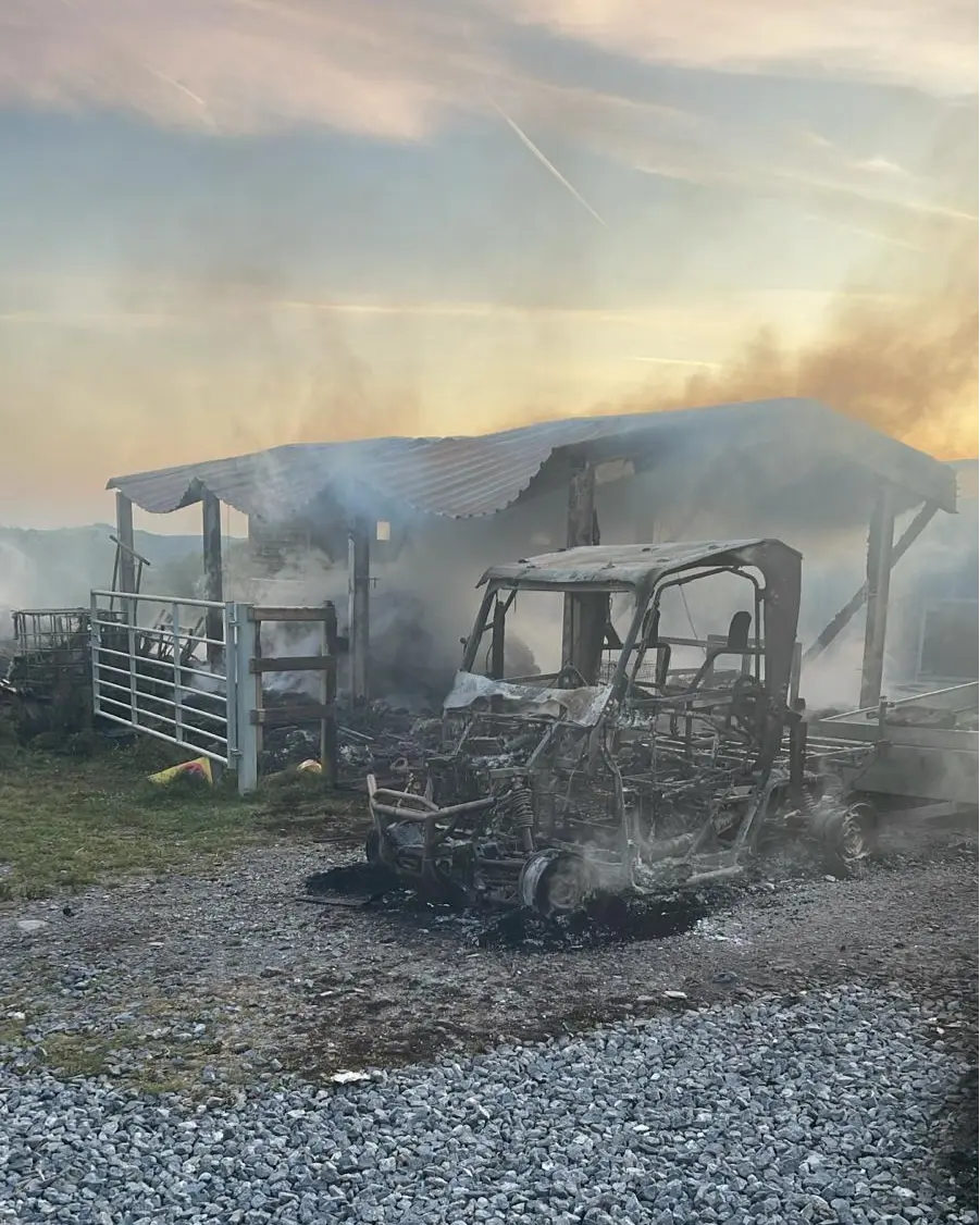 Llandeilo Barn Fire 01