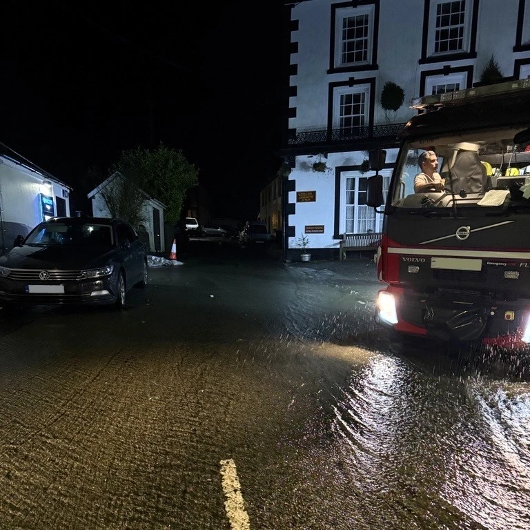 Llanwrtyd Flooding 01 SQ