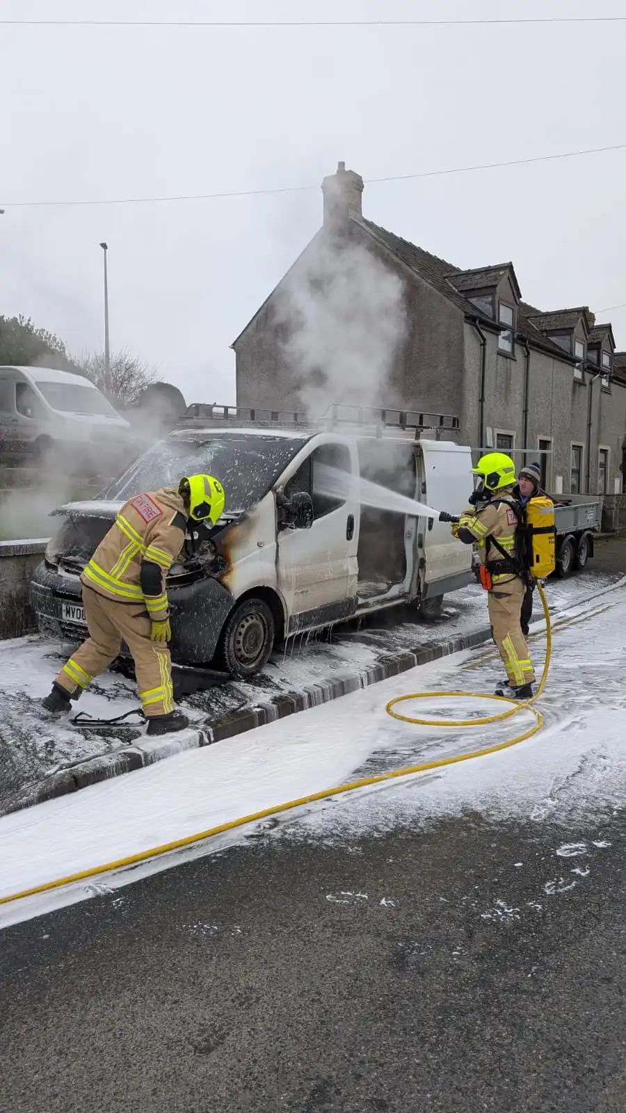 Haverfordwest Van Fire 03