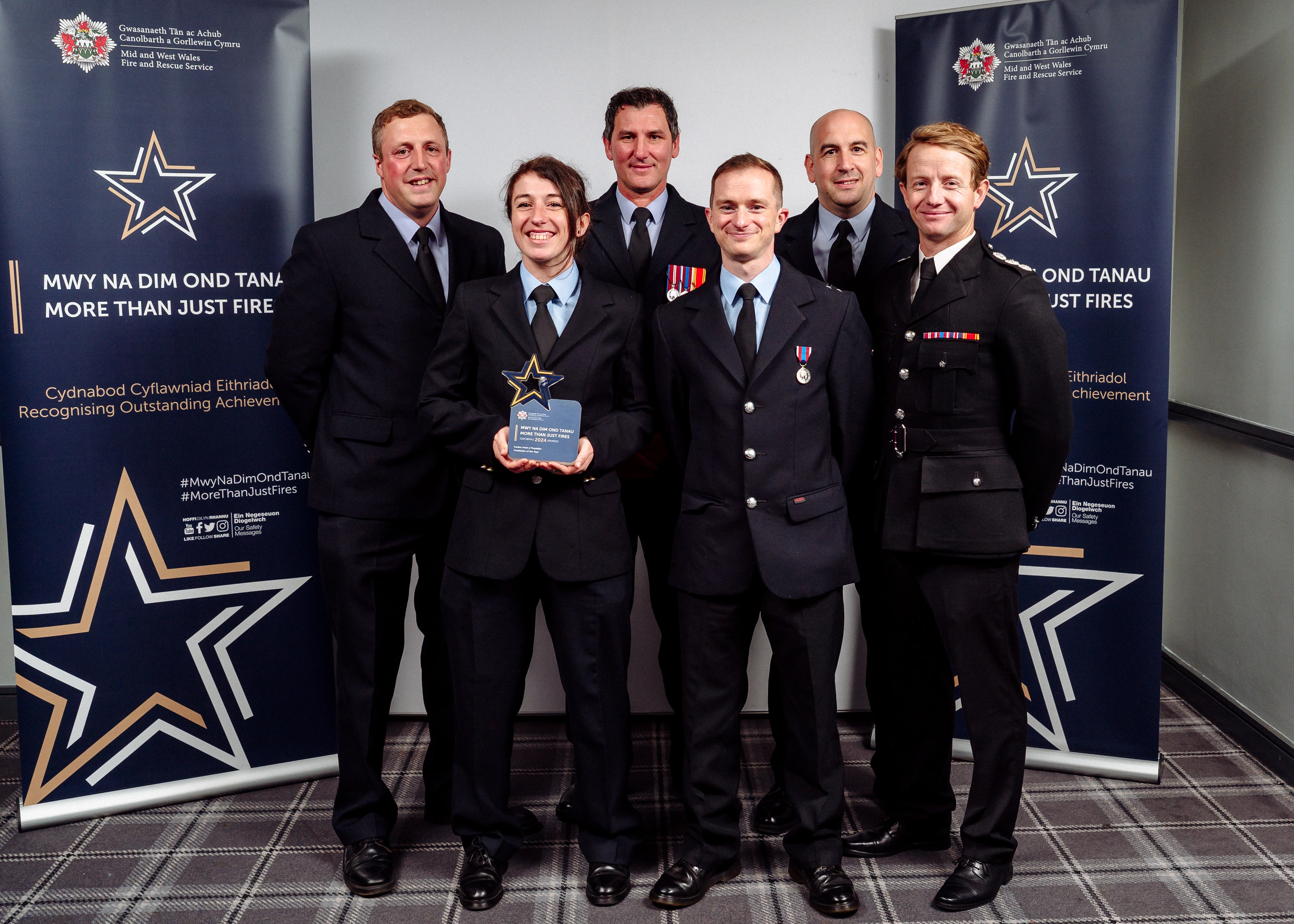 MAWWF More Than Just Fires2024 0018 Fundraiser of the Year Award - Brecon Fire Station