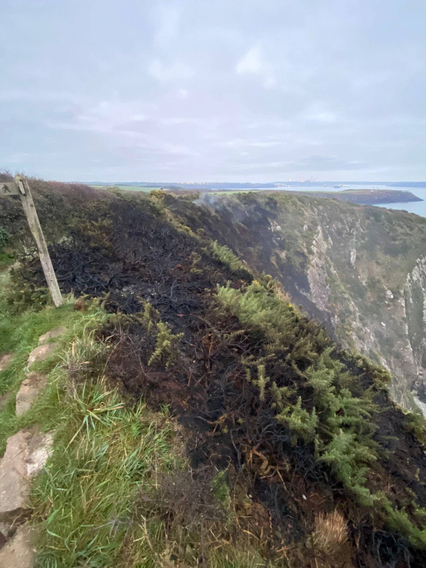 Haverfordwest Grass Fire 10