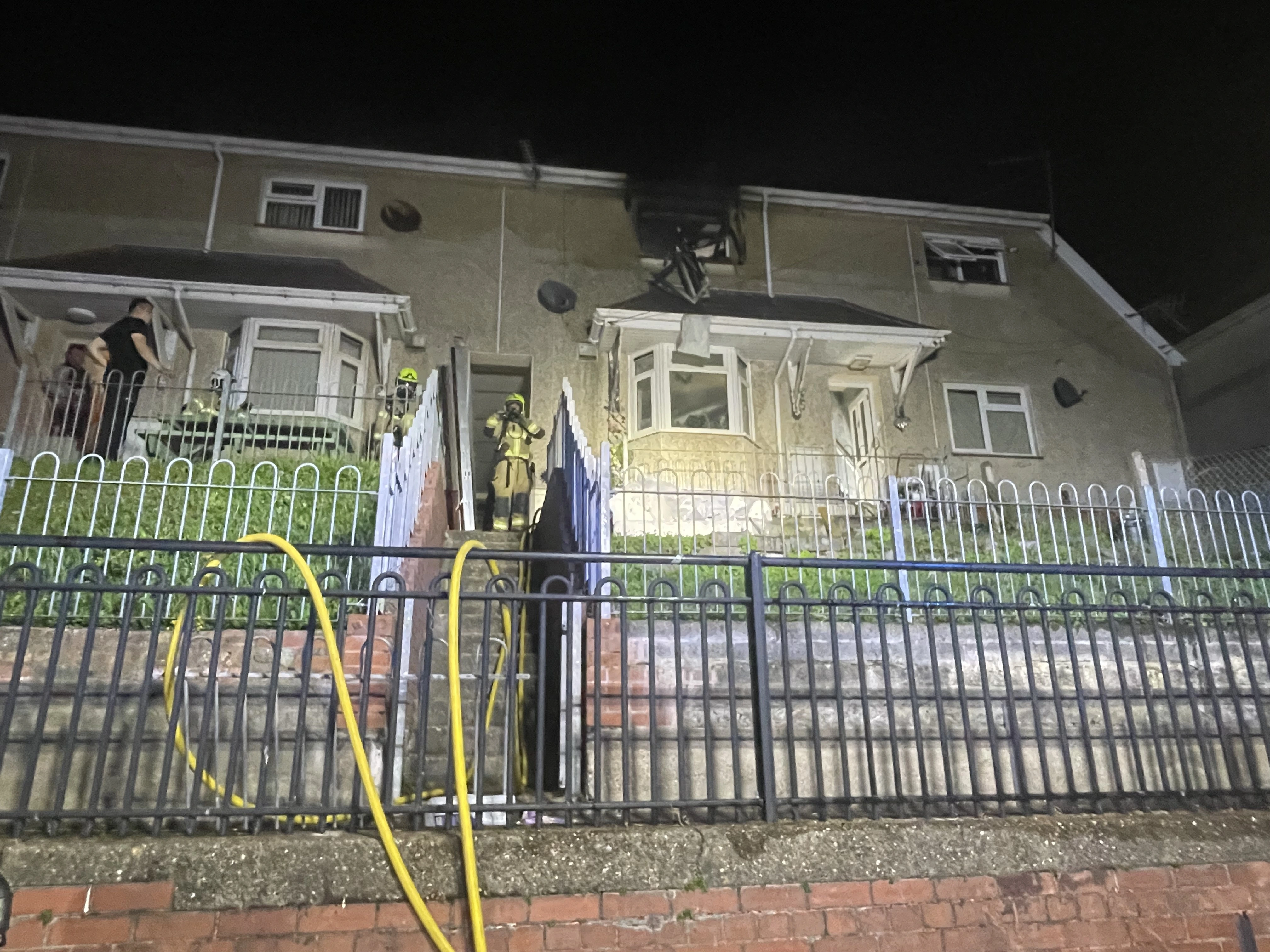 Port Tennant Property Fire 01